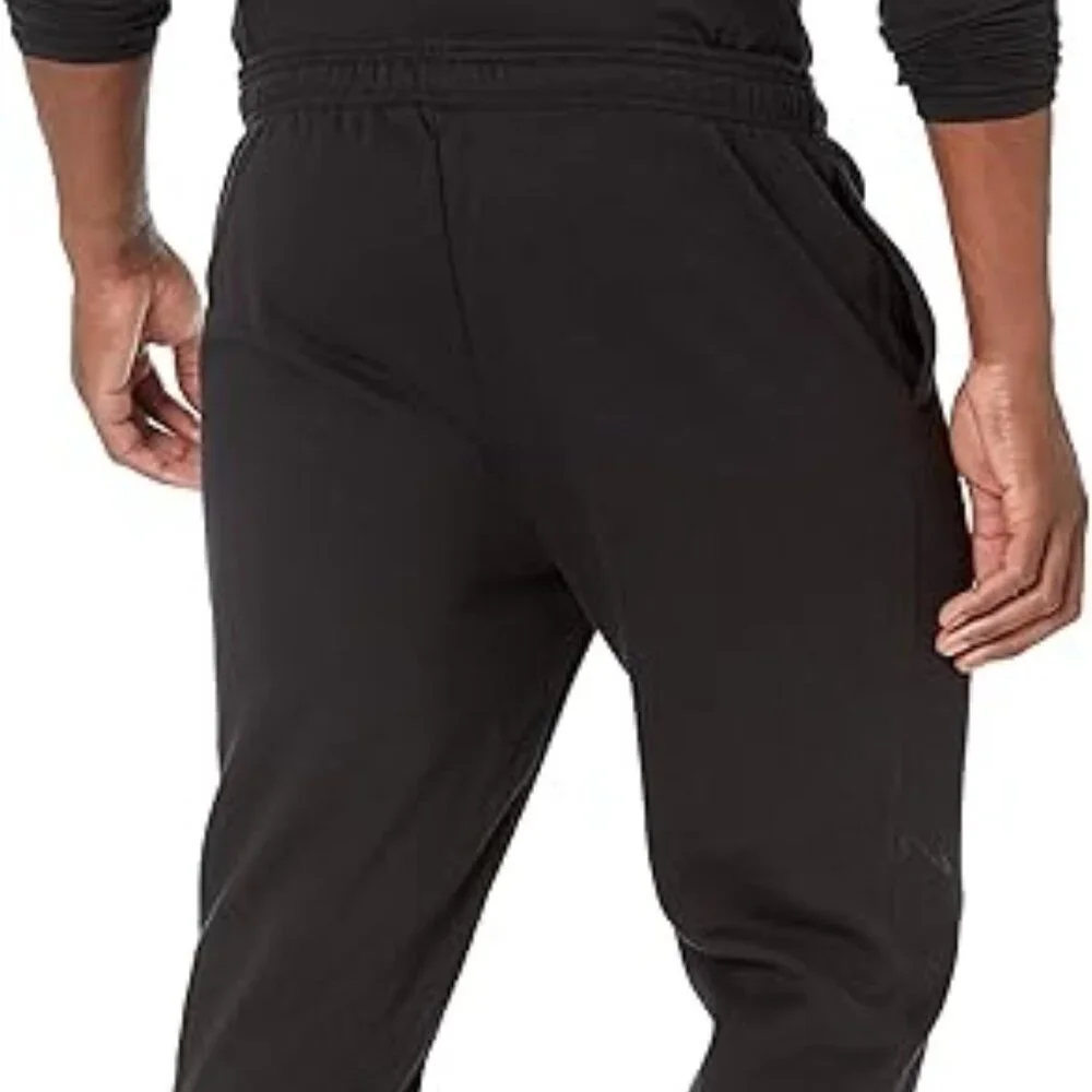 Amazon Essentials Men's Black Fleece Jogger Pants XL - Picture 4 of 8